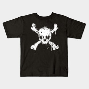 Crossbones Graffiti Kids T-Shirt